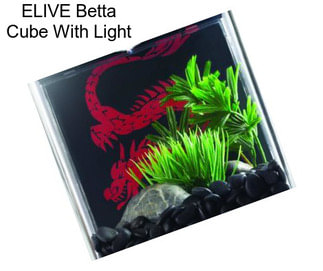 ELIVE Betta Cube With Light