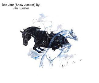 Bon Jour (Show Jumper) By: Jan Kunster