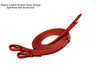 Weaver Leather Protack Quick Change Split Reins With Buckle End