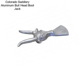 Colorado Saddlery Aluminum Bull Head Boot Jack