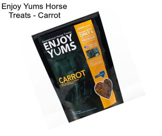 Enjoy Yums Horse Treats - Carrot