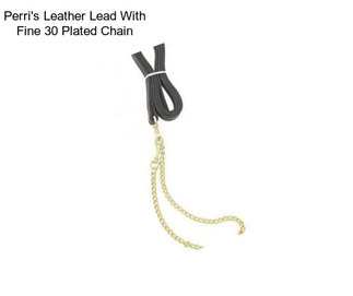 Perri\'s Leather Lead With Fine 30\
