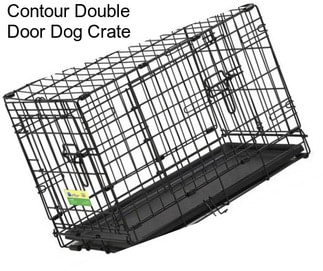 Contour Double Door Dog Crate