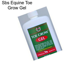 Sbs Equine Toe Grow Gel