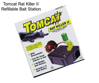 Tomcat Rat Killer II Refillable Bait Station