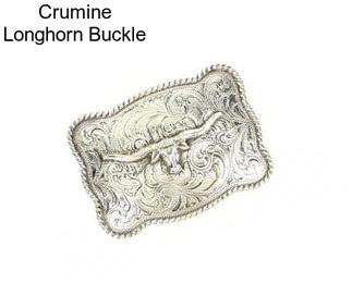 Crumine Longhorn Buckle