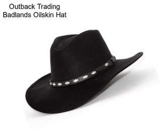Outback Trading Badlands Oilskin Hat