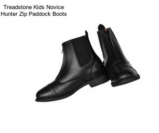 Treadstone Kids Novice Hunter Zip Paddock Boots