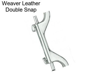 Weaver Leather Double Snap