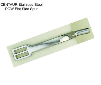 CENTAUR Stainless Steel POW Flat Side Spur