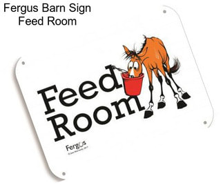 Fergus Barn Sign \