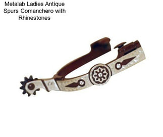 Metalab Ladies Antique Spurs Comanchero with Rhinestones