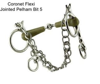 Coronet Flexi Jointed Pelham Bit 5