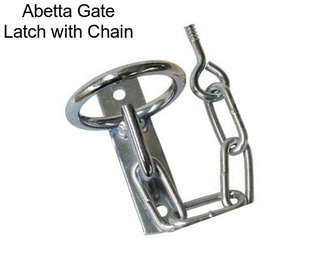 Abetta Gate Latch with Chain