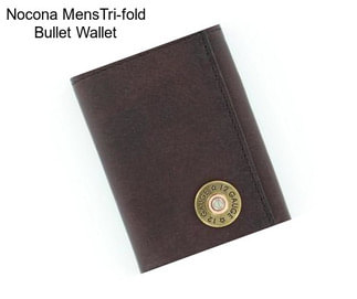 Nocona MensTri-fold Bullet Wallet