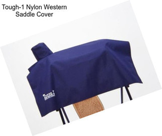 Tough-1 Nylon Western Saddle Cover