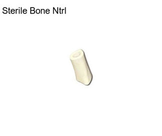 Sterile Bone Ntrl