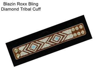 Blazin Roxx Bling Diamond Tribal Cuff