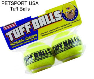 PETSPORT USA Tuff Balls