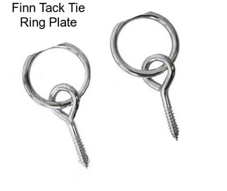 Finn Tack Tie Ring Plate