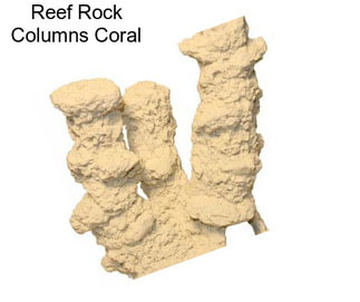 Reef Rock Columns Coral