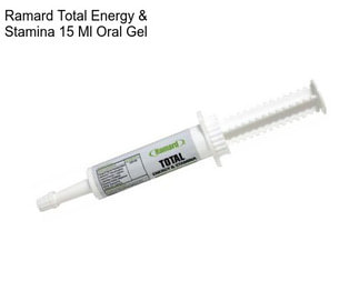 Ramard Total Energy & Stamina 15 Ml Oral Gel