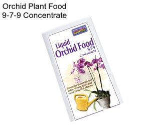 Orchid Plant Food 9-7-9 Concentrate