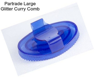 Partrade Large Glitter Curry Comb