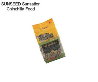 SUNSEED Sunsation Chinchilla Food