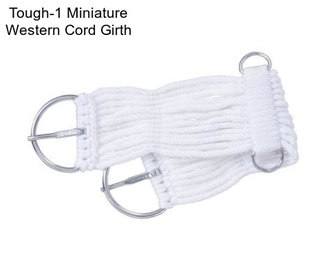 Tough-1 Miniature Western Cord Girth