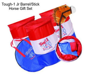 Tough-1 Jr Barrel/Stick Horse Gift Set