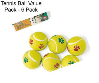 Tennis Ball Value Pack - 6 Pack