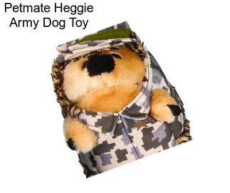 Petmate Heggie Army Dog Toy