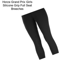 Horze Grand Prix Girls Silicone Grip Full Seat Breeches