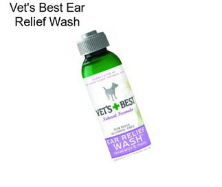 Vet\'s Best Ear Relief Wash