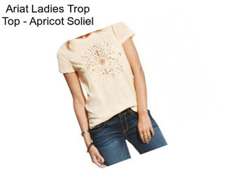 Ariat Ladies Trop Top - Apricot Soliel