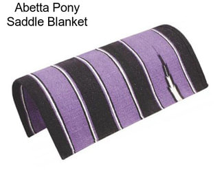 Abetta Pony Saddle Blanket