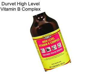 Durvet High Level Vitamin B Complex