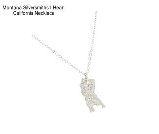 Montana Silversmiths I Heart California Necklace