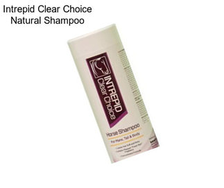 Intrepid Clear Choice Natural Shampoo