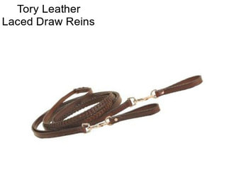 Tory Leather Laced Draw Reins