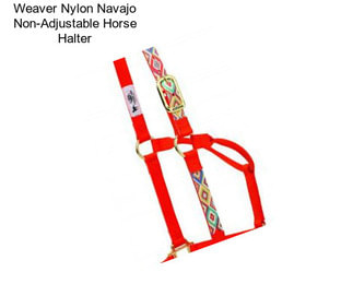 Weaver Nylon Navajo Non-Adjustable Horse Halter