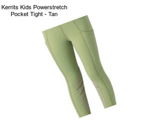 Kerrits Kids Powerstretch Pocket Tight - Tan