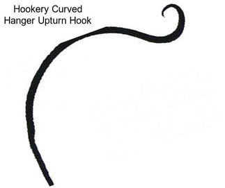 Hookery Curved Hanger Upturn Hook