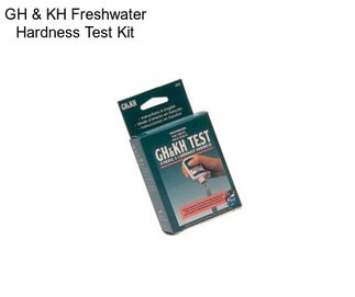 GH & KH Freshwater Hardness Test Kit