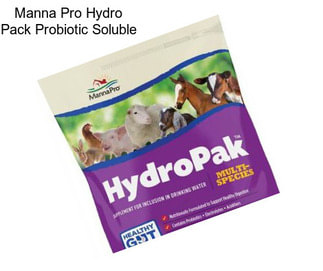 Manna Pro Hydro Pack Probiotic Soluble