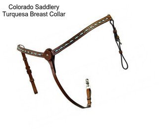 Colorado Saddlery Turquesa Breast Collar