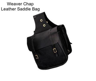 Weaver Chap Leather Saddle Bag