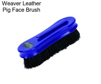 Weaver Leather Pig Face Brush