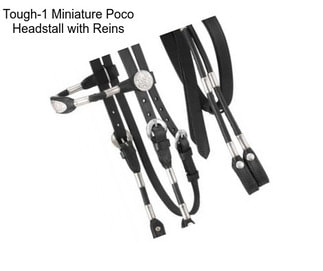 Tough-1 Miniature Poco Headstall with Reins